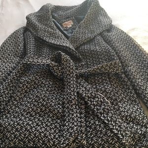 Black and white like new coat!